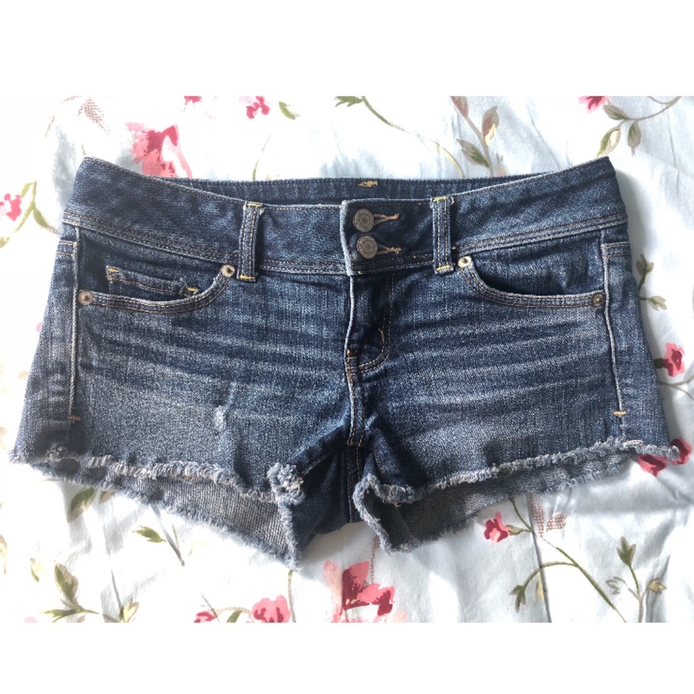 AMERICAN EAGLE jean stretch shorts